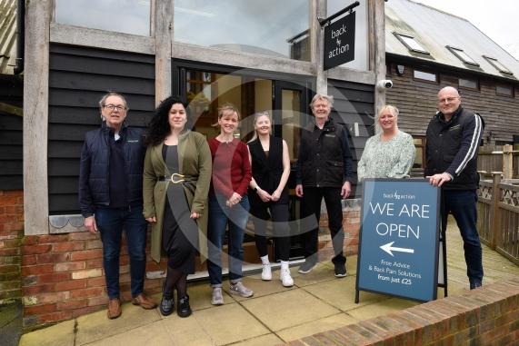 Back in Action. A company specialising in furniture that supports people with back problems has returned back to Cookham after years away. Longtime business owner David Newbound,  his daughter Romilly and staffUnit 2a, Lower Mount Farm, Cookham, Maidenhead 