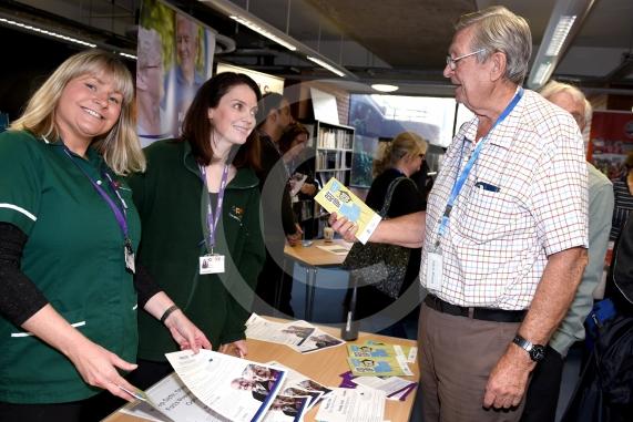 Men's Matters Wellbeing Show, Maidenhead Library, Maidenhead