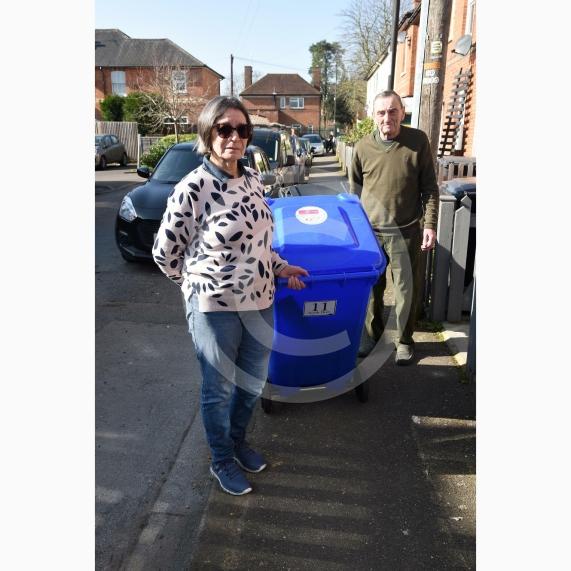 Residents in North Dean live in a one-way street. Residents are unhappy over the situation over the bin collections. They have to wheel the bins down the street for collection.Teresa Dale 