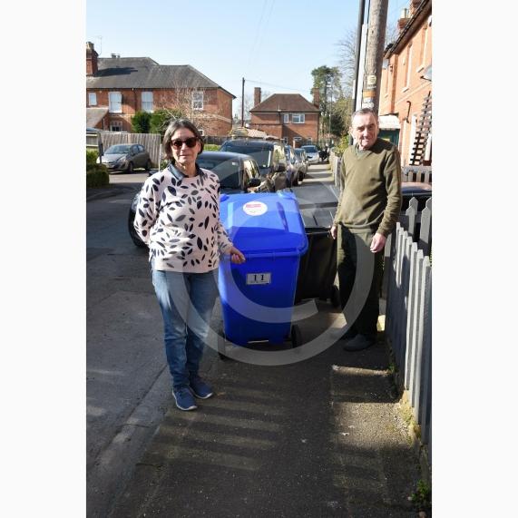 Residents in North Dean live in a one-way street. Residents are unhappy over the situation over the bin collections. They have to wheel the bins down the street for collection.Teresa Dale 