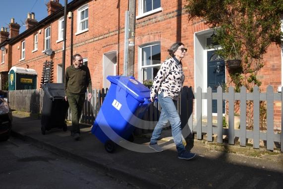 Residents in North Dean live in a one-way street. Residents are unhappy over the situation over the bin collections. They have to wheel the bins down the street for collection.Teresa Dale 