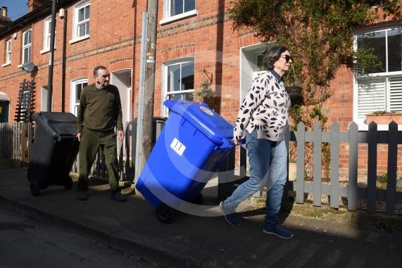 Residents in North Dean live in a one-way street. Residents are unhappy over the situation over the bin collections. They have to wheel the bins down the street for collection.Teresa Dale 