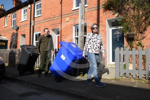 Residents in North Dean live in a one-way street. Residents are unhappy over the situation over the bin collections. They have to wheel the bins down the street for collection.Teresa Dale 