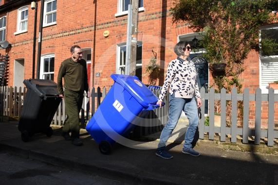 Residents in North Dean live in a one-way street. Residents are unhappy over the situation over the bin collections. They have to wheel the bins down the street for collection.Teresa Dale 