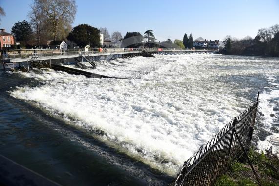 Marlow Weir, River Thames, Marlow