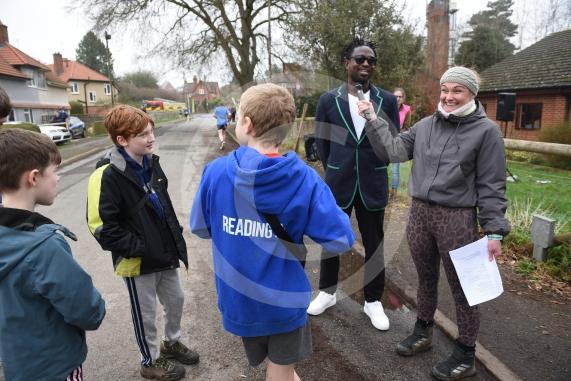 GORING 10K Road RaceIBRAHIM TURAY- guest starting the 10K