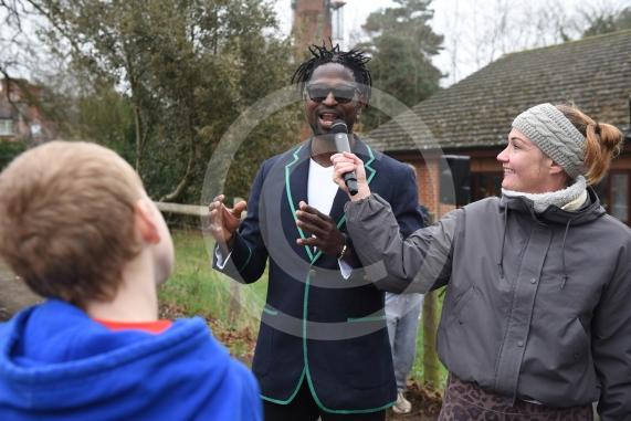 GORING 10K Road RaceIBRAHIM TURAY- guest starting the 10K