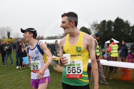 GORING 10K Road Race1 STJames Ellis (Right)Abingdon AC2 Matthew LockWitney Roadrunners8.3.26