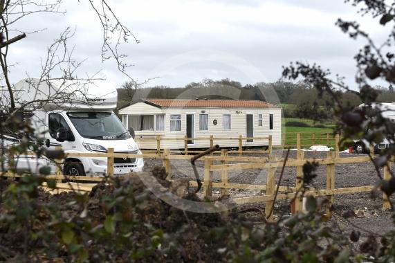 Travellers have set up on the crossroads at Forest Green/Oakley Green Road/Fifield Road.They&rsquo;ve been there a while.
