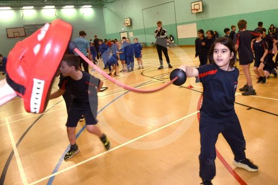 Berkshire Games event. Schools Sports Partnership.Desborough College, Shoppenhangers Road, Maidenhead