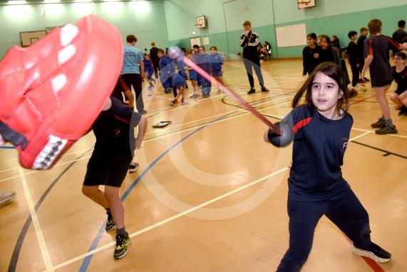Berkshire Games event. Schools Sports Partnership.Desborough College, Shoppenhangers Road, Maidenhead