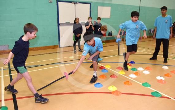 Berkshire Games event. Schools Sports Partnership.Desborough College, Shoppenhangers Road, Maidenhead