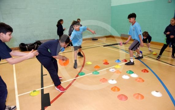 Berkshire Games event. Schools Sports Partnership.Desborough College, Shoppenhangers Road, Maidenhead