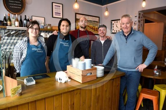 Millar's Eatery has undergone an expansion. Owner Richard Millar and team.Millar's Eatery, St Leonards Road, Windsor &nbsp;