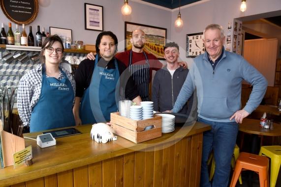 Millar's Eatery has undergone an expansion. Owner Richard Millar and team.Millar's Eatery, St Leonards Road, Windsor &nbsp;
