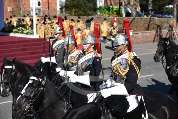 Nigerian state visit, WindsorKing Charles, Queen Camilla, President Bola Ahmed Tinubu and his wife, first lady Oluremi Tinubu.The King, the Queen and the Prince and Princess of Wales welcomed the Nigerian president to Windsor at the start of the first state visit to the UK by the West African nation in nearly 40 years.18.3.26Photos by Ian Longthorne