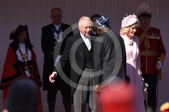 Nigerian state visit, WindsorKing Charles, Queen Camilla, President Bola Ahmed Tinubu and his wife, first lady Oluremi Tinubu.The King, the Queen and the Prince and Princess of Wales welcomed the Nigerian president to Windsor at the start of the first state visit to the UK by the West African nation in nearly 40 years.18.3.26Photos by Ian Longthorne