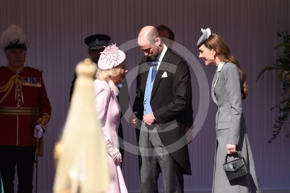 Nigerian state visit, WindsorKing Charles, Queen Camilla, President Bola Ahmed Tinubu and his wife, first lady Oluremi Tinubu.The King, the Queen and the Prince and Princess of Wales welcomed the Nigerian president to Windsor at the start of the first state visit to the UK by the West African nation in nearly 40 years.18.3.26Photos by Ian Longthorne