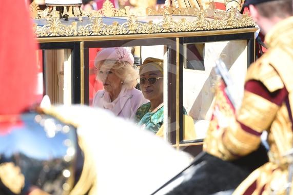 Nigerian state visit, WindsorKing Charles, Queen Camilla, President Bola Ahmed Tinubu and his wife, first lady Oluremi Tinubu.The King, the Queen and the Prince and Princess of Wales welcomed the Nigerian president to Windsor at the start of the first state visit to the UK by the West African nation in nearly 40 years.18.3.26Photos by Ian Longthorne