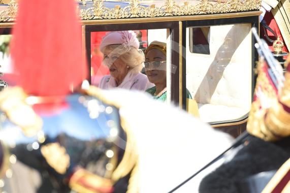 Nigerian state visit, WindsorKing Charles, Queen Camilla, President Bola Ahmed Tinubu and his wife, first lady Oluremi Tinubu.The King, the Queen and the Prince and Princess of Wales welcomed the Nigerian president to Windsor at the start of the first state visit to the UK by the West African nation in nearly 40 years.18.3.26Photos by Ian Longthorne