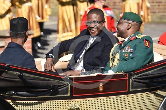 Nigerian state visit, WindsorKing Charles, Queen Camilla, President Bola Ahmed Tinubu and his wife, first lady Oluremi Tinubu.The King, the Queen and the Prince and Princess of Wales welcomed the Nigerian president to Windsor at the start of the first state visit to the UK by the West African nation in nearly 40 years.18.3.26Photos by Ian Longthorne