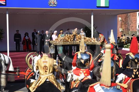 Nigerian state visit, WindsorKing Charles, Queen Camilla, President Bola Ahmed Tinubu and his wife, first lady Oluremi Tinubu.The King, the Queen and the Prince and Princess of Wales welcomed the Nigerian president to Windsor at the start of the first state visit to the UK by the West African nation in nearly 40 years.18.3.26Photos by Ian Longthorne
