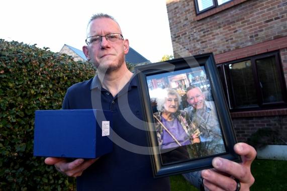 A Slough man entrusted with interring the ashes of his late grandmother at Braywick Cemetery is peeved with the council for how long it took them to reply to his enquiries.&nbsp;A Slough man entrusted with interring the ashes of his late grandmother at Braywick Cemetery is peeved with the council for how long it took them to reply to his enquiries.&nbsp;He&rsquo;s happy for a picture of him and his grandmother in her box at his Slough home, demonstrating that he still has these ashes.Barry Martin