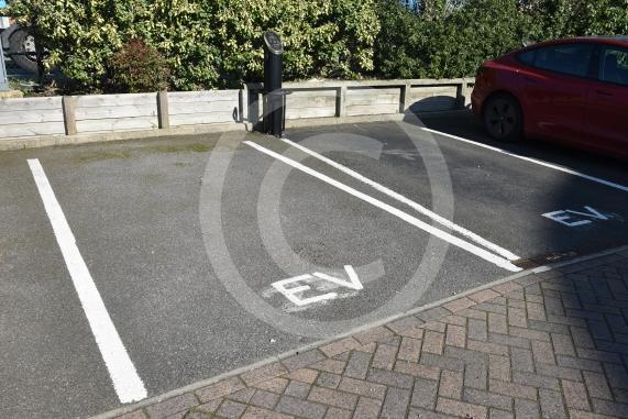 Residents are upset that an electrical vehicle charging system is billing everyone who doesn&rsquo;t own an EV car of money via their service charge for communal electricity useHurricane Court, 79 Heron Dr, Langley, Slough SL3 8FA
