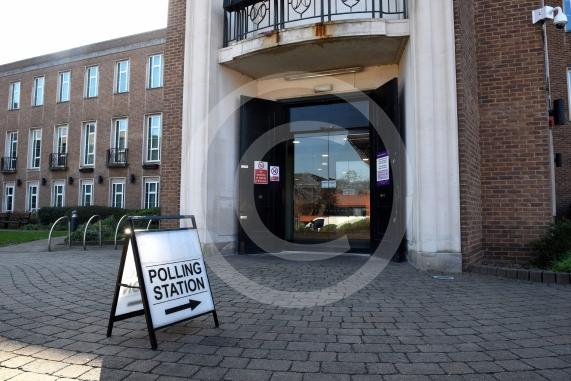 Polling Station, Maidenhead Town Hall, Maidenhead