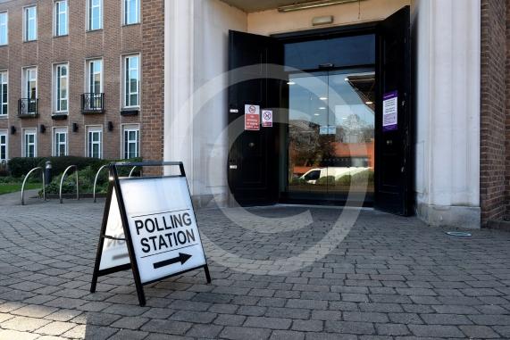 Polling Station, Maidenhead Town Hall, Maidenhead