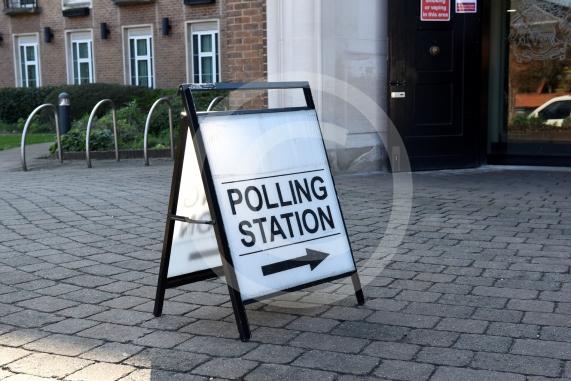 Polling Station, Maidenhead Town Hall, Maidenhead