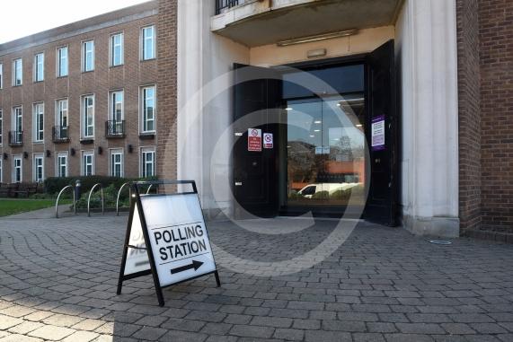 Polling Station, Maidenhead Town Hall, Maidenhead