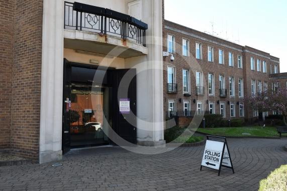Polling Station, Maidenhead Town Hall, Maidenhead