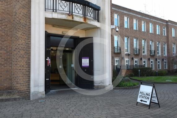Polling Station, Maidenhead Town Hall, Maidenhead