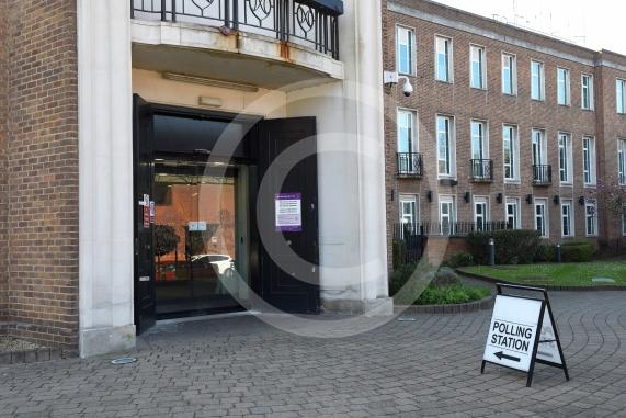 Polling Station, Maidenhead Town Hall, Maidenhead