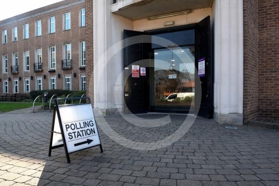 Polling Station, Maidenhead Town Hall, Maidenhead