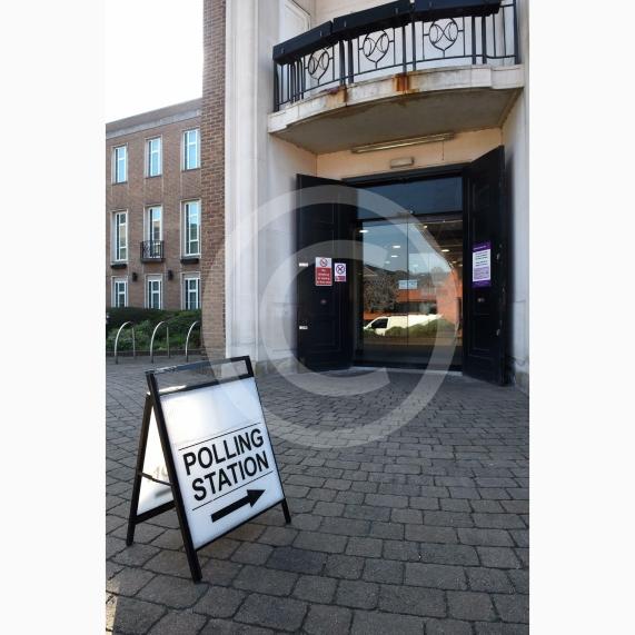 Polling Station, Maidenhead Town Hall, Maidenhead