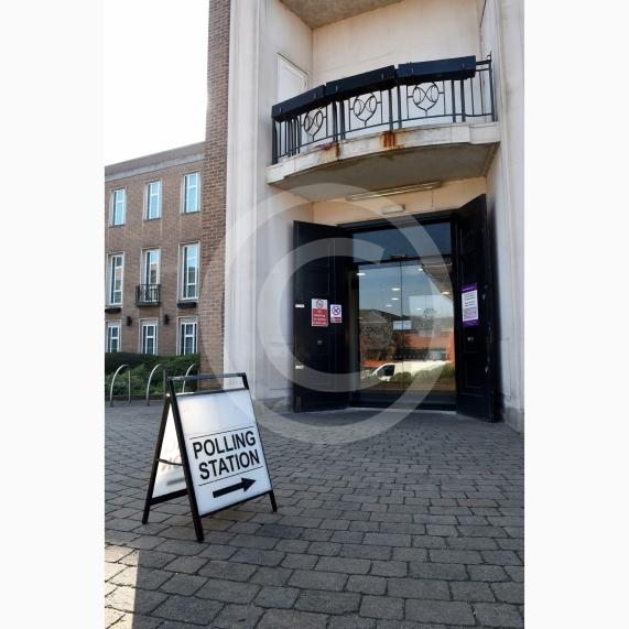Polling Station, Maidenhead Town Hall, Maidenhead
