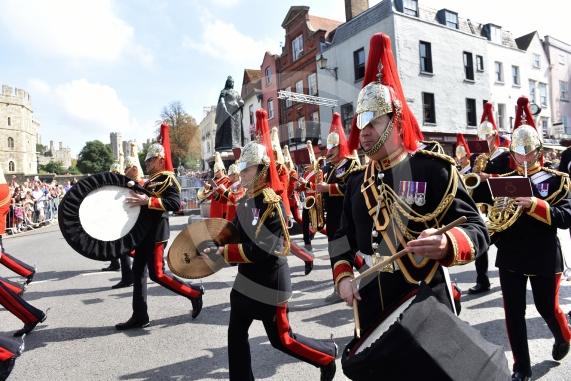 The Mayor. Councillor Mrs Christine Bateson and Town Crier, Chris Brown will be reading out the Proclamation of the Accession of King Charles III to the throne on Sunday 11th September
Castle Hill, Windsor