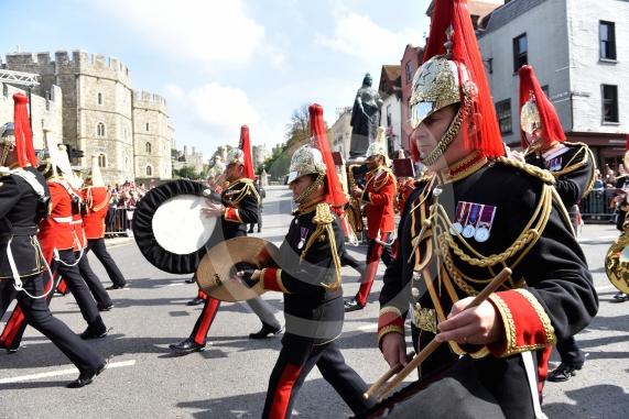 The Mayor. Councillor Mrs Christine Bateson and Town Crier, Chris Brown will be reading out the Proclamation of the Accession of King Charles III to the throne on Sunday 11th September
Castle Hill, Windsor
