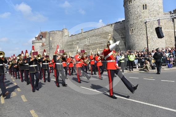 The Mayor. Councillor Mrs Christine Bateson and Town Crier, Chris Brown will be reading out the Proclamation of the Accession of King Charles III to the throne on Sunday 11th September
Castle Hill, Windsor