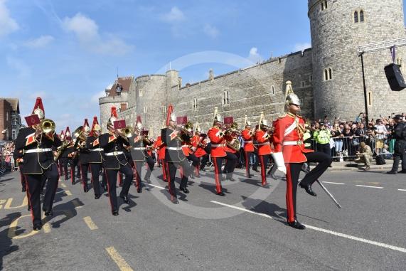 The Mayor. Councillor Mrs Christine Bateson and Town Crier, Chris Brown will be reading out the Proclamation of the Accession of King Charles III to the throne on Sunday 11th September
Castle Hill, Windsor
