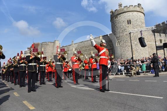 The Mayor. Councillor Mrs Christine Bateson and Town Crier, Chris Brown will be reading out the Proclamation of the Accession of King Charles III to the throne on Sunday 11th September
Castle Hill, Windsor