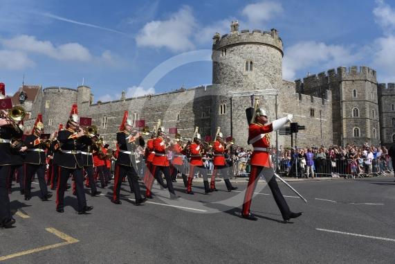 The Mayor. Councillor Mrs Christine Bateson and Town Crier, Chris Brown will be reading out the Proclamation of the Accession of King Charles III to the throne on Sunday 11th September
Castle Hill, Windsor