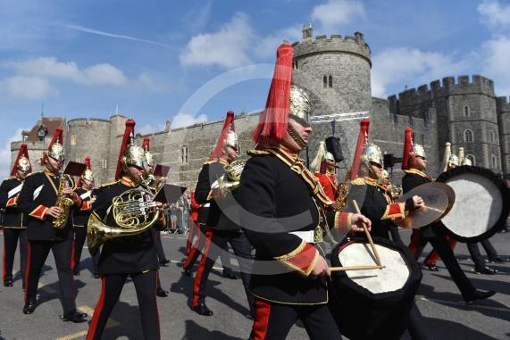 The Mayor. Councillor Mrs Christine Bateson and Town Crier, Chris Brown will be reading out the Proclamation of the Accession of King Charles III to the throne on Sunday 11th September
Castle Hill, Windsor
