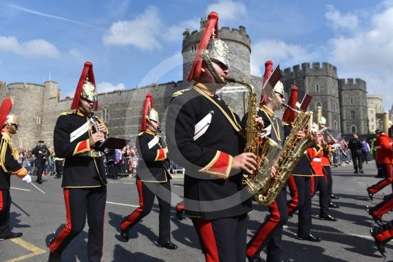 The Mayor. Councillor Mrs Christine Bateson and Town Crier, Chris Brown will be reading out the Proclamation of the Accession of King Charles III to the throne on Sunday 11th September
Castle Hill, Windsor