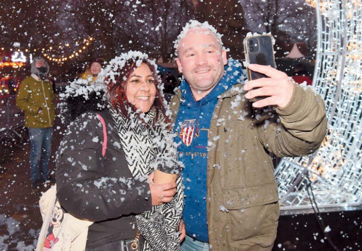 IN PICTURES Faces light up at new Marlow Christmas lights trail in