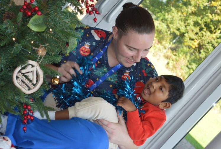 Alexander Devine announces Christmas Appeal launch with inspiring story of three-year-old Elikai