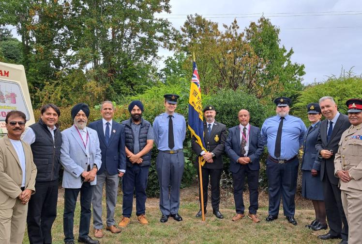 Veterans and civic leaders unite in Slough for VJ Day 80th anniversary