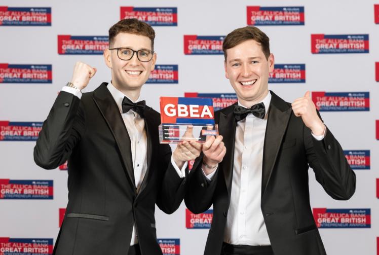 Cox Green twins scoop national award at ‘the Grammys for entrepreneurship’